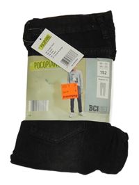 Nové - černé regular fit rifle POCOPIANO