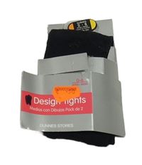 Nové - černé punčocháče s mašličkami St. Bernard