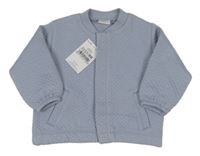 Nové - světlemodrofialová vzorovaná propínací mikina Next