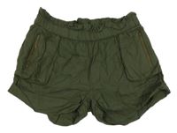 Khaki paper bag kraťasy C&A