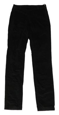 Černé skinny manšestráky Benetton