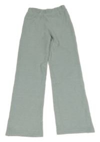Světlemodré flare chlupaté kalhoty Matalan