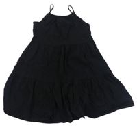 Černé bavlněné šaty H&M