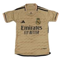 Pískový fotbalový funkční dres - Vini Jr. - Real Madrid Adidas