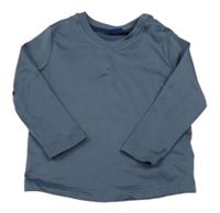 Modrošedé sportovní triko Lupilu