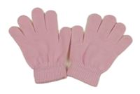 Růžové prstové rukavice