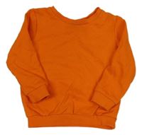 Oranžová mikina zn. Pep&Co