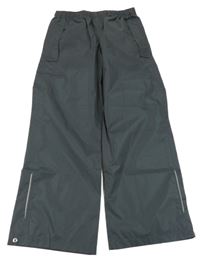 Nové - tmavošedé šusťákové kalhoty Crivit