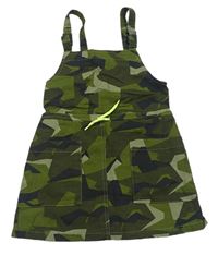 Army plátěné šaty zn. Next