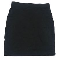 Černá elastická sukně New Look