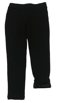 Černé zateplené legíny Primark
