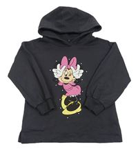 Antracitová mikina s Minnie a kapucí Disney