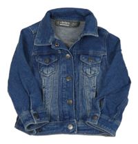 Tmavomodrá tepláková riflová košile Orchestra 