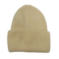 Dámská smetanová chlupatá čepice 