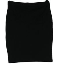 Dámská černá elastická sukně H&M