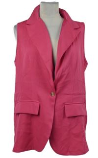 Dámská fuchsiová vesta Shein 