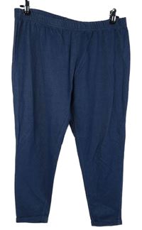 Dámské tmavomodré capri legíny F&F