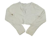 Bílé svetrové bolerko St. Bernard