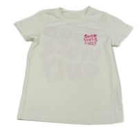 Bílé tričko s nápisem Shein