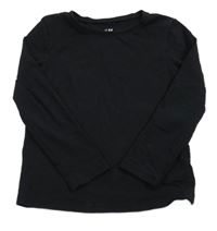 Černé triko H&M