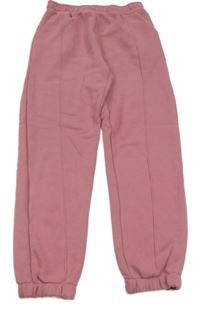 Růžové tepláky Zara