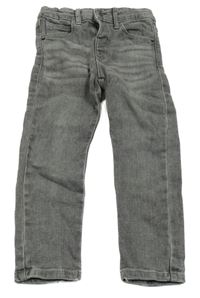 Šedé regular rifle Zara