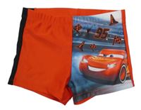 Červené nohavičkové plavky s Cars Disney