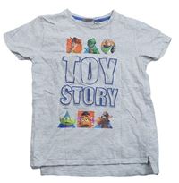 Šedé melírované tričko Toy Story zn. Disney