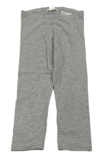 Šedé melírované capri legíny H&M