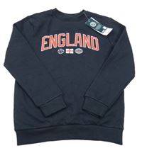 Nové - Tmavomodrá mikina s nápisem F&F