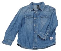 Modrá riflová košile H&M