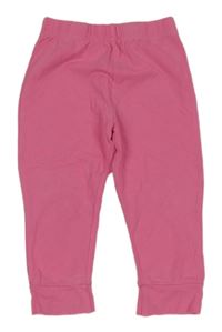 Růžové tepláky George 