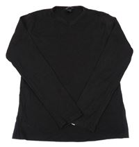 Černé triko H&M