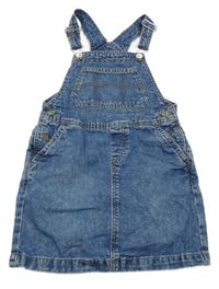 Modré šisované riflové šaty Nutmeg