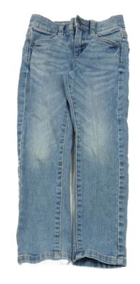 Modré slim teplákové rifle S. Oliver