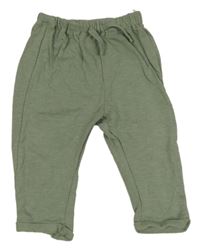 Khaki melírované turecké tepláky H&M