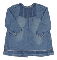 Modré lehké riflové šaty H&M