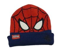 Červeno-modrá čepice - Spiderman Marvel