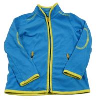 Modrá fleecová propínací mikina TCM