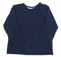 Tmavomodré triko Matalan