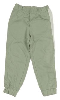 Zelenošedé tepláky s pruhem H&M