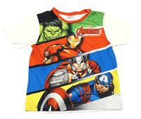 Barevné tričko s Avengers Marvel