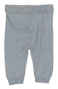 Světlemodré melírované pletené tepláky F&F