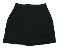 Černá elastická sukně Next