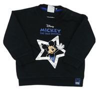 Černá mikina s Mickeym Disney