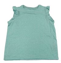 Tyrkysový melírovaný top M&S