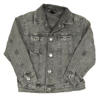 Šedá riflová bunda H&M