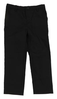 Černé společenké chino kalhoty H&M