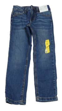 Nové - tmavomodré slim fit rifle Denim Co.