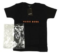 Nové - Černé tričko Hugo Boss